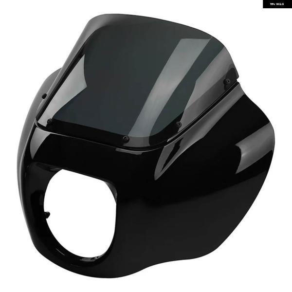並行輸入品 ヘッドライト フェアリング フロントガラス ブラケット ハーレー ソフテールスタンダードストリートボブ ローライダー FXST FXB_4