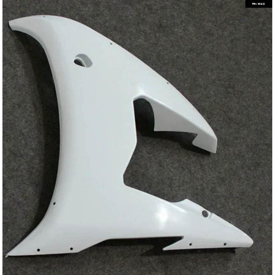 並行輸入品 オートバイ 無塗装左右サイドカバー パネル フェアリング 2003-2004 R6S 2006-2009の画像