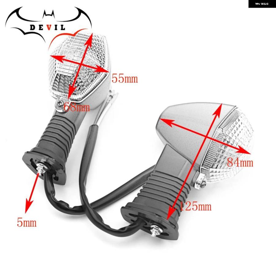 ブランド登録なし - 並行輸入品 ウインカー 表示計器 照明ランプ スズキ GSF 600/650/1200/1250 N/S バンディット GSF1250SA 自動二輪車 前後 ウインカー照明ランプ