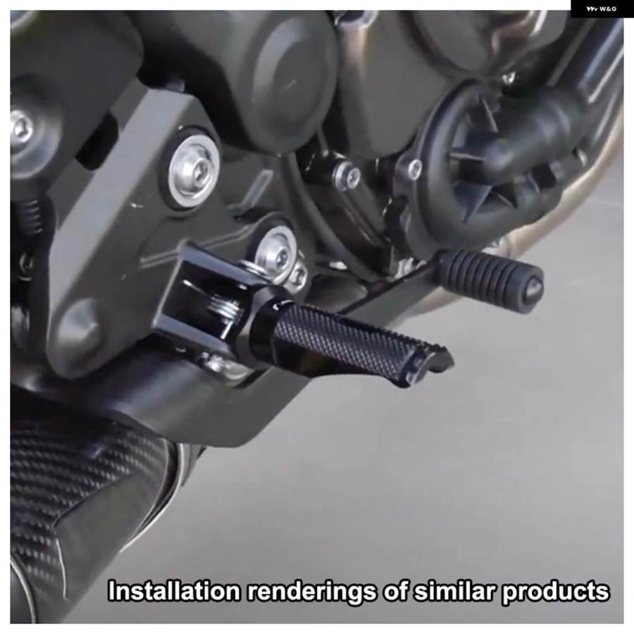 ブランド登録なし - 並行輸入品 自動二輪車 向こう正面 フットペグ フットレスト CB650F 2014-2019 CB650R ネオ 運動競技喫茶店 2019 CBF600 2004-2014 CBF600S