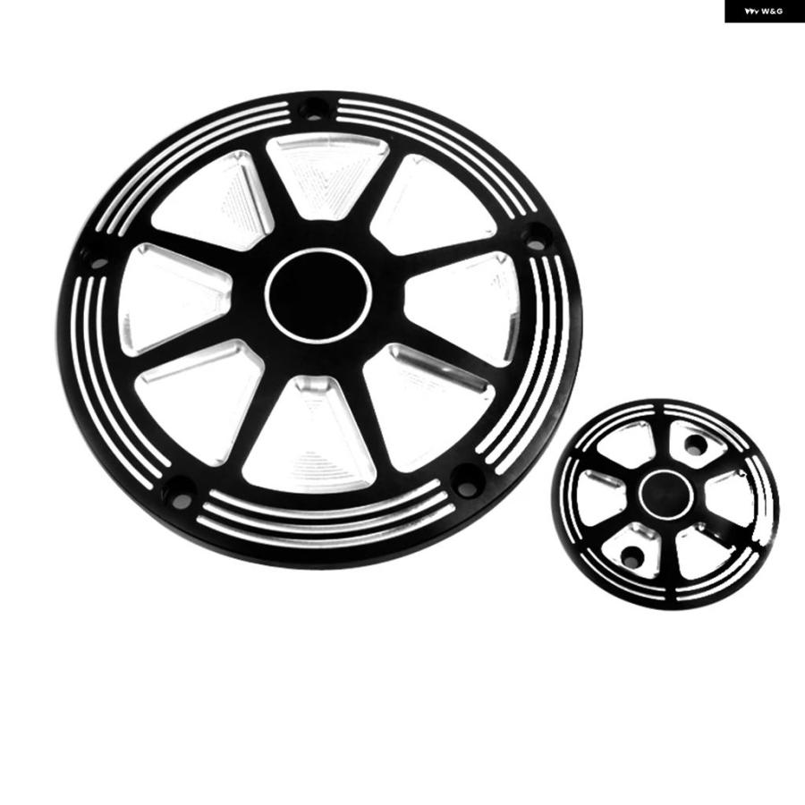 ブランド登録なし - 並行輸入品 5穴 自動二輪車 ダービータイミング 発動機 クラッチサイドカバー ハーレー ソフテイル ファットボーイ ロードキング ストリートグライド ダイナ