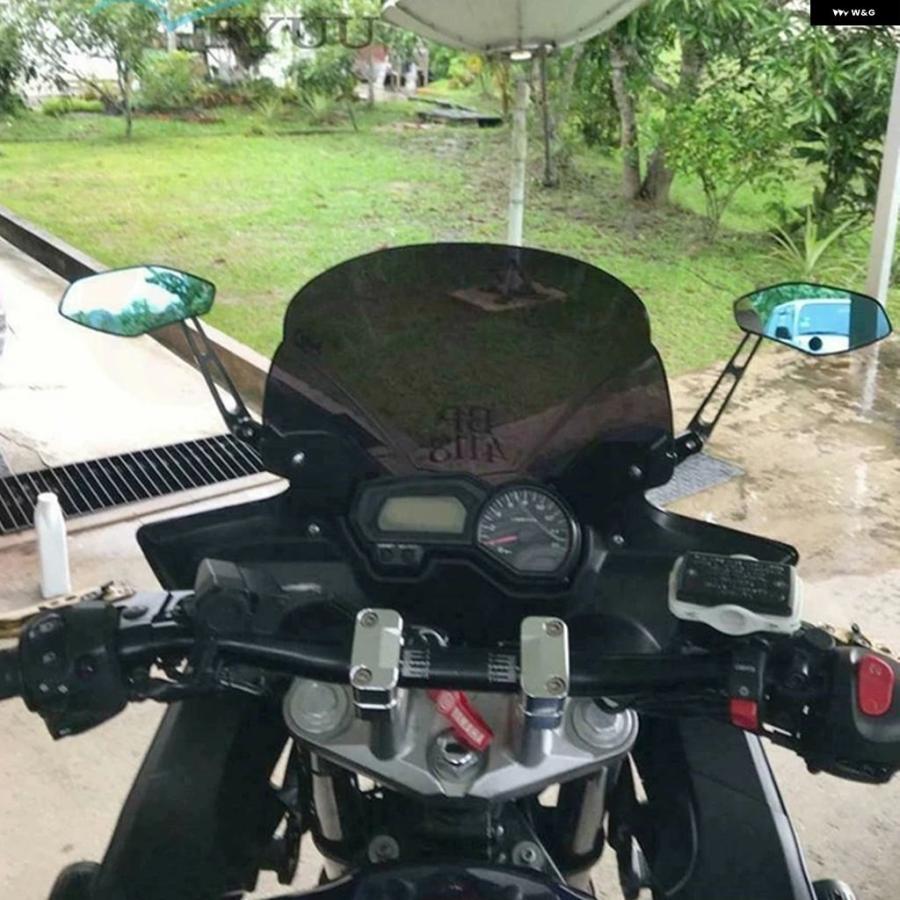 ブランド登録なし - 並行輸入品 自動二輪車 鏡鑑 青味玻璃 運動競技 自動二輪車 側面凸面鏡鑑 ヤマハ FZR YZF 600 600R R1 R6 R6S