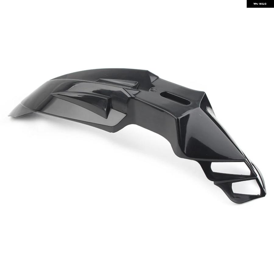 ブランド登録なし - 並行輸入品 ABS 自動二輪車 フロントマッド 下げ翼 どろ除けかばい立て マッドガード ホンダ ヤマハ ダート 自動二輪車