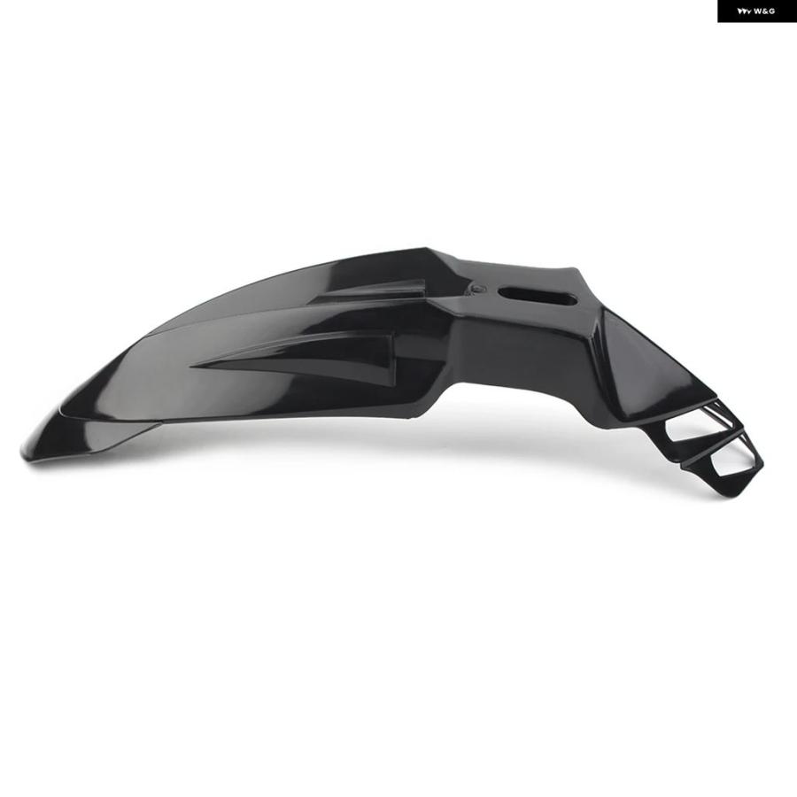 ブランド登録なし - 並行輸入品 ABS 自動二輪車 フロントマッド 下げ翼 どろ除けかばい立て マッドガード ホンダ ヤマハ ダート 自動二輪車