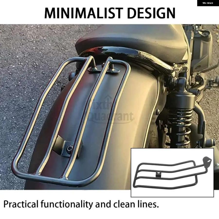 ブランド登録なし - 並行輸入品 ホンダ /500 CMX300 CMX500 2017-2021 自動二輪車 ソリッドバーリアシー 貨物自動車 球歴 鉤括弧