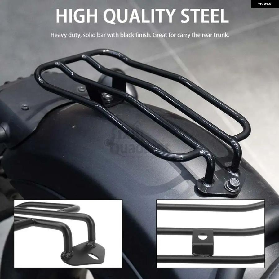 ブランド登録なし - 並行輸入品 ホンダ /500 CMX300 CMX500 2017-2021 自動二輪車 ソリッドバーリアシー 貨物自動車 球歴 鉤括弧