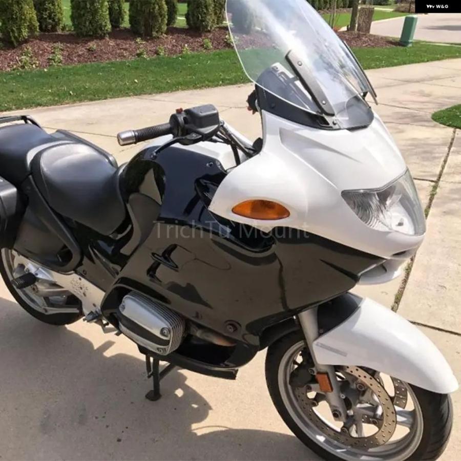 ブランド登録なし - 並行輸入品 BMW R 1100RT R1100RTP R 1150RT リアビューサイドミラー 琥珀色 信号水晶体 フェアリング マウント
