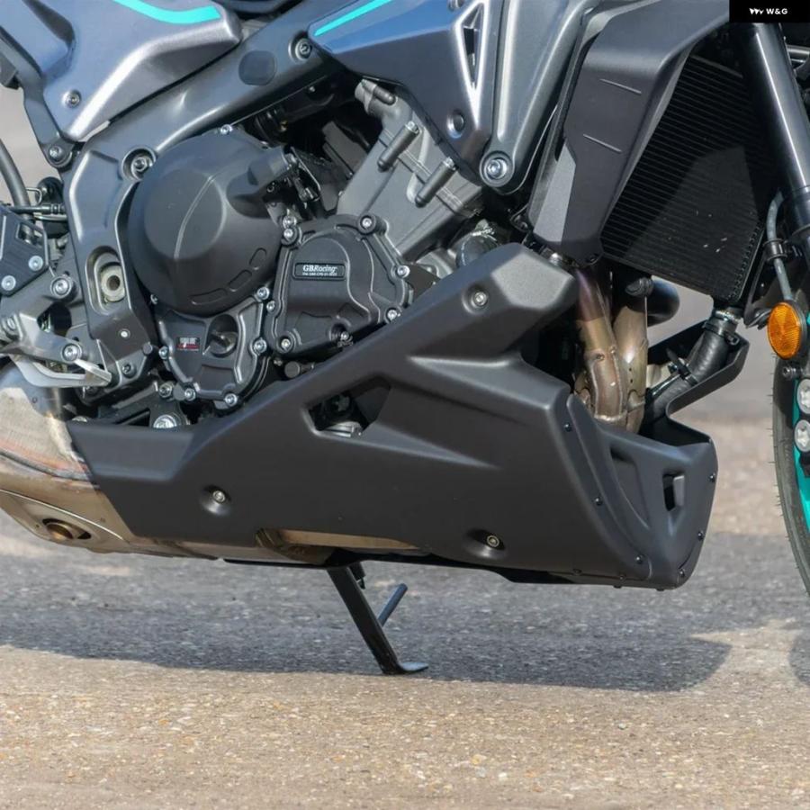 ブランド登録なし - 並行輸入品 MT09シャーシカバー 自動二輪車 シャーシスポイラー ヤマハ MT09 SP Y-AMT 2021-2025 フェアリング 取りまかなう