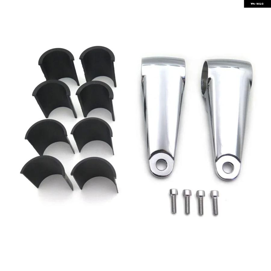 ブランド登録なし - 並行輸入品 自動二輪車 前照灯 マウント 鉤括弧 35/39/41MM ハーレー 原動機
