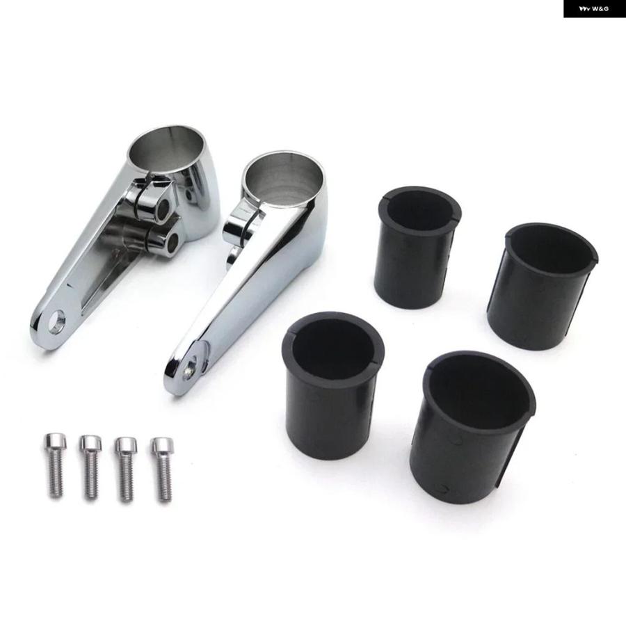 ブランド登録なし - 並行輸入品 自動二輪車 前照灯 マウント 鉤括弧 35/39/41MM ハーレー 原動機