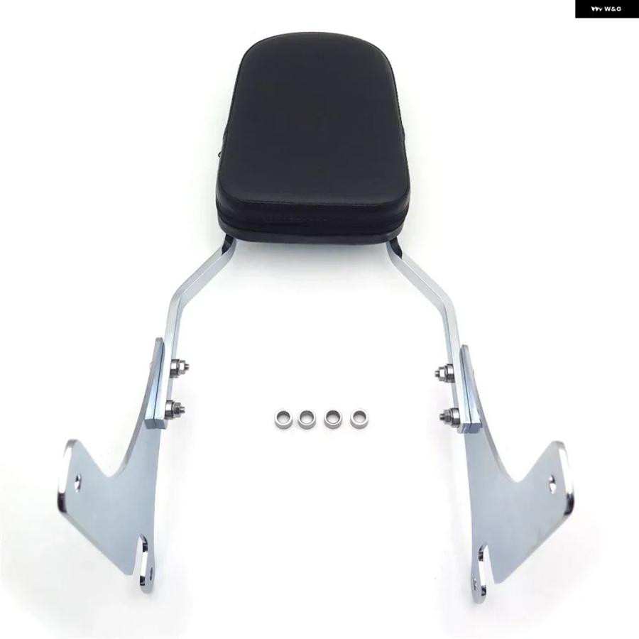 ブランド登録なし - 並行輸入品 自動二輪車 ひな型 バックレスト シーシーバー なめし革 パッド カワサキ 1996-2005 バルカン800 古典派音楽 D