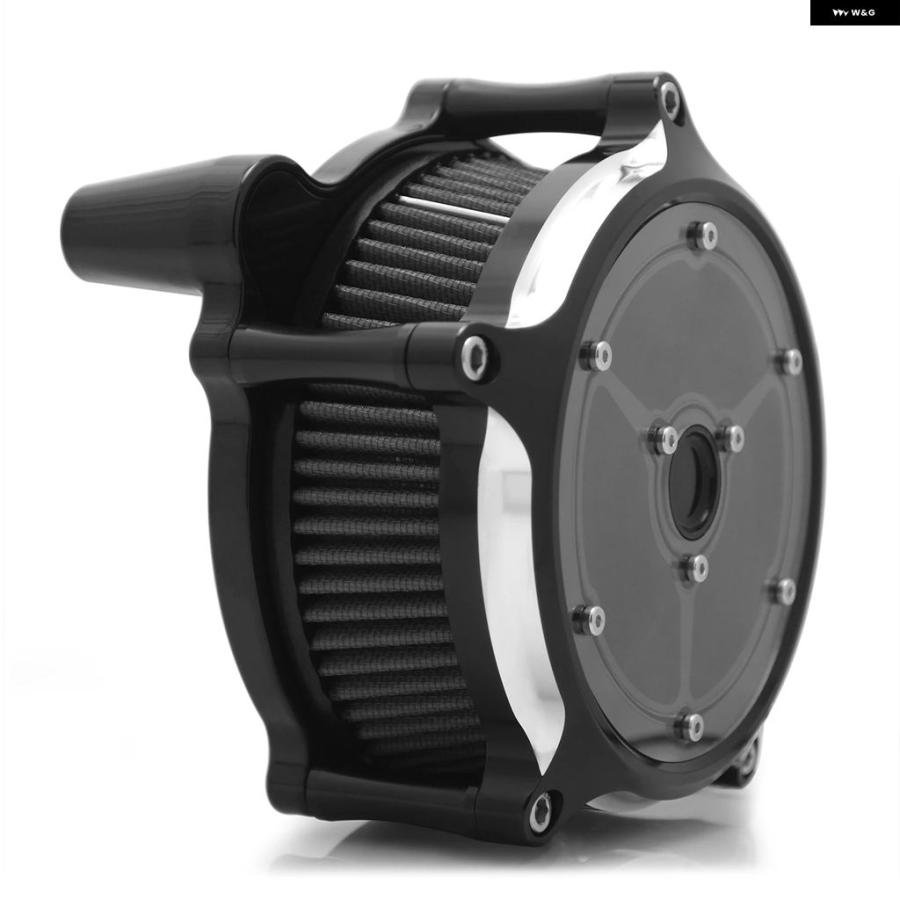 ブランド登録なし - 並行輸入品 カットクリアランスシースルーエアインテーク ハーレー ソフテイル ファットボーイエア 瀘過器 FLHRツーリング ロードキング 運動競技はやりっ子 883