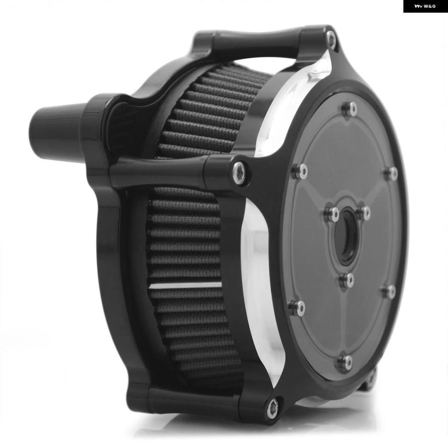 ブランド登録なし - 並行輸入品 カットクリアランスシースルーエアインテーク ハーレー ソフテイル ファットボーイエア 瀘過器 FLHRツーリング ロードキング 運動競技はやりっ子 883