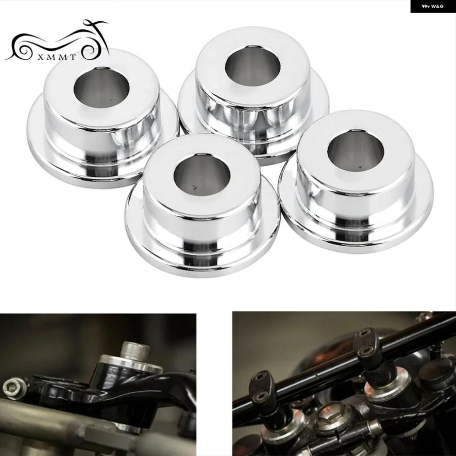 ブランド登録なし - 並行輸入品 自動二輪車 固形体 ビレット 手持ち部分赤ちょうちん ライザーブッシング ハーレー ソフテイル FLSTN デュース FXSTD ファットボーイ FLSTF ダイナ 運動競技