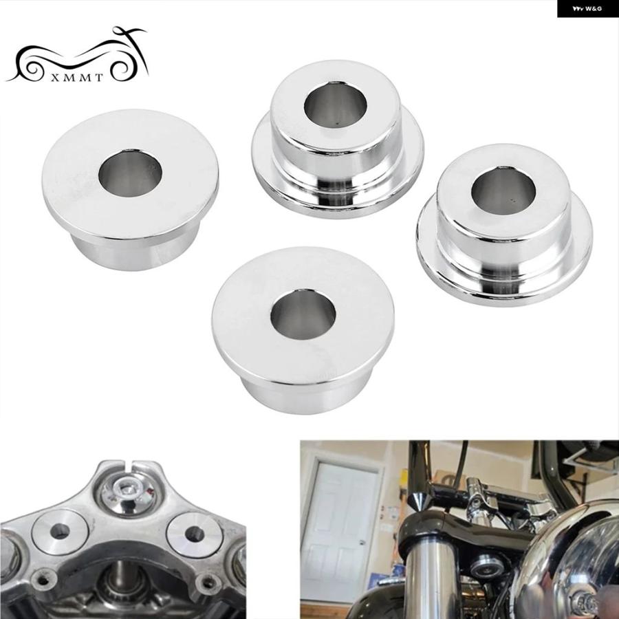 ブランド登録なし - 並行輸入品 自動二輪車 固形体 ビレット 手持ち部分赤ちょうちん ライザーブッシング ハーレー ソフテイル FLSTN デュース FXSTD ファットボーイ FLSTF ダイナ 運動競技