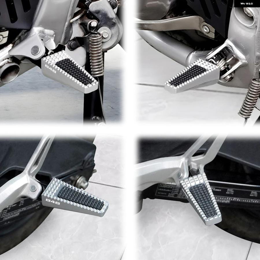 ブランド登録なし - 並行輸入品 ドゥカティ 848 / S / EVO 2008 - 11 2012 2013 自動二輪車 向こう正面後押し フットペグ / フットレスト /ペダル