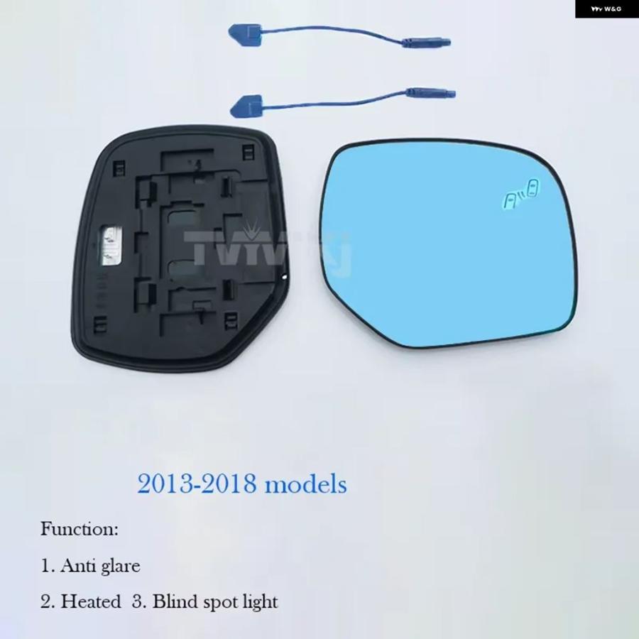 ブランド登録なし - 並行輸入品 スバル エステル 2008-2020 防眩 側面部屋の入り口鏡鑑 ブルーガラスレンズ ブルーガラスレンズ 1有りの実