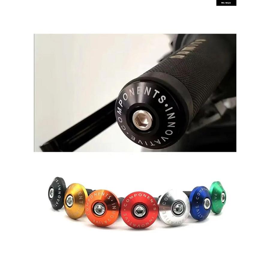 並行輸入品 オートバイ ハンドルバー エンドウェイト グリップ キャップ BWSハンドルプラグ | ブランド登録なし