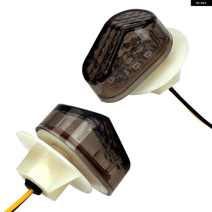 並行輸入品 12V オートバイ LED ブレーキライト ウインカーランプ テールライト バイク XJ6 R6S R1 FZ1S FAZER 1000 2個 | ブランド登録なし | 02