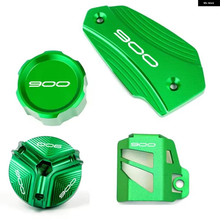 並行輸入品 カワサキ Z900 バイク フロント/リア ブレーキフルード リザーバー カバー エンジン オイル フィラー キャップ 2017-2023-2025 | ブランド登録なし | 20
