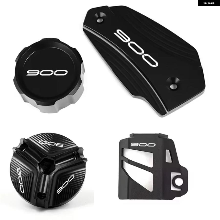 並行輸入品 カワサキ Z900 バイク フロント/リア ブレーキフルード リザーバー カバー エンジン オイル フィラー キャップ 2017-2023-2025 | ブランド登録なし | 21