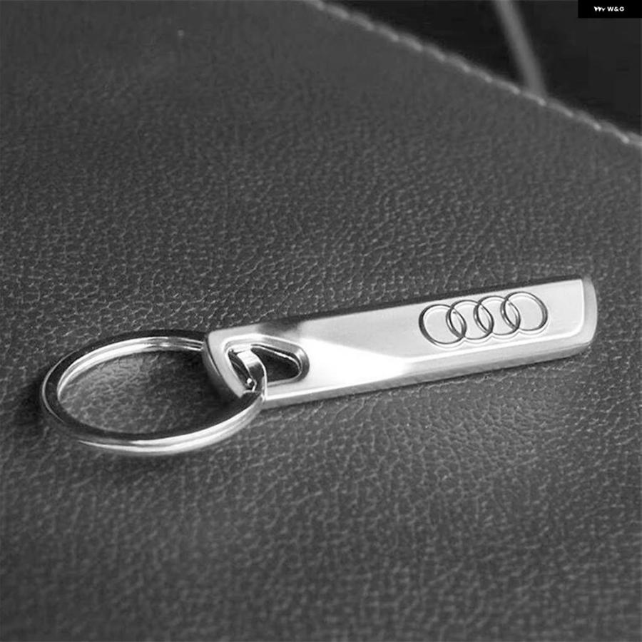 並行輸入品 アウディ キーリングキー ホルダー キー ACCESSORIE A5 A6 C5 C6 C7 A4 B5 B6 B7 B8 A7 A8 Q7 Q5 Q3 A3 RS TT | ブランド登録なし