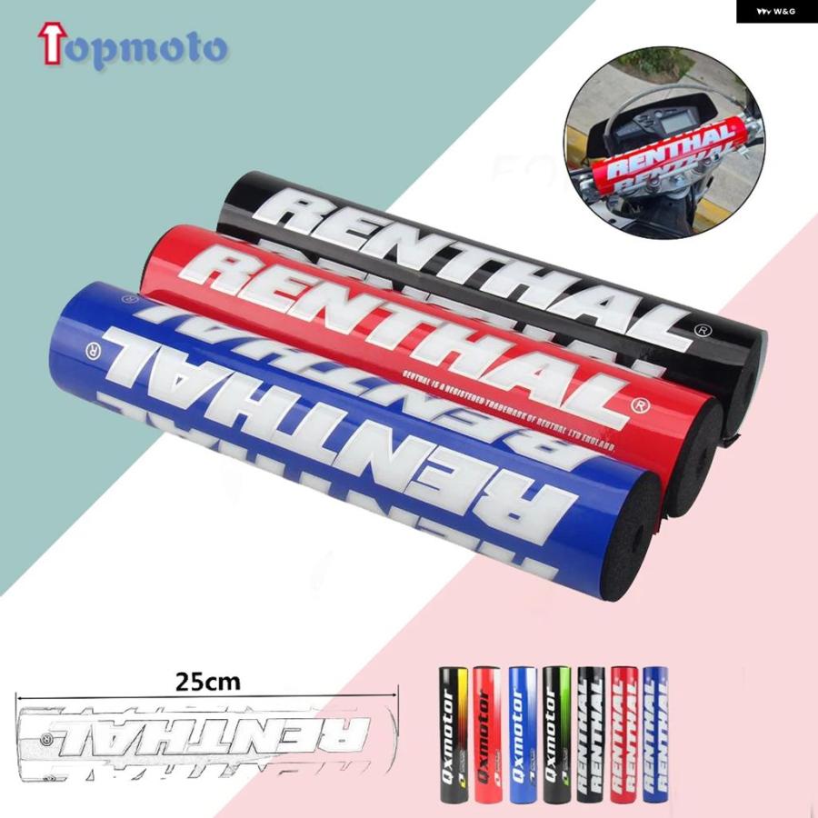 並行輸入品 ホンダ KTM ヤマハ カワサキ レンサル7/8インチ ハンドルバー クロスバー用25CM長 パッド ATVダート バイク | ブランド登録なし