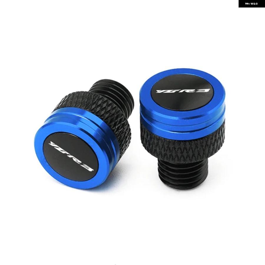 並行輸入品 ヤマハ YZFR3 YZF R3 オートバイ M10*1.25 アルミ ネジボルト ミラー 穴 プラグキャップ YZF-R3 2015-2025 | ブランド登録なし | 18