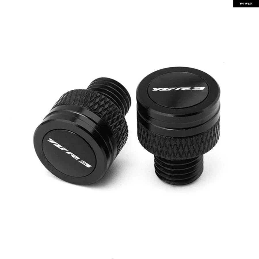 並行輸入品 ヤマハ YZFR3 YZF R3 オートバイ M10*1.25 アルミ ネジボルト ミラー 穴 プラグキャップ YZF-R3 2015-2025 | ブランド登録なし | 19
