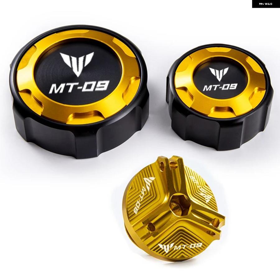 並行輸入品 ヤマハ MT09 SP オートバイ フロントリアブレーキフルードキャップオイル フィラー キャップ 2021-2024 | ブランド登録なし | 15