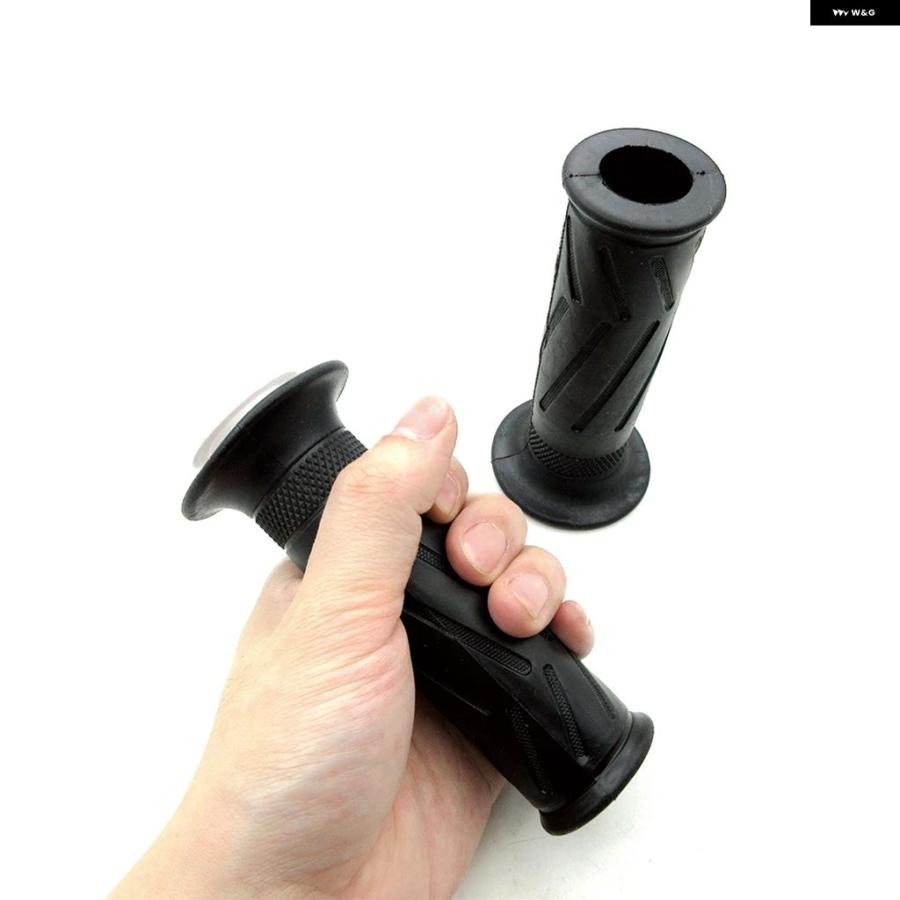 並行輸入品 ヤマハ MT09 MT07 オートバイ 7/8インチ 22MM ラバー ハンドルバー ハンドル ラバースリーブ グリップ セット R6 FZ6 FZ1 FZ8 XJ6 XJR400用 | ブランド登録なし | 02