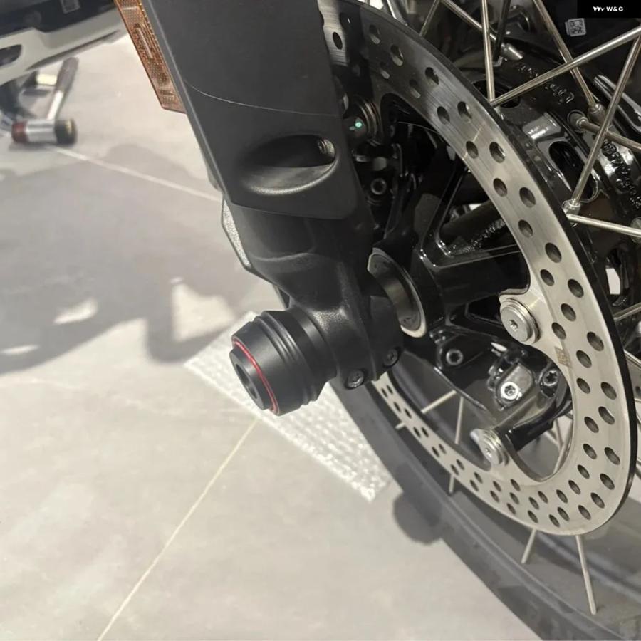 並行輸入品 ドゥカティ パニガーレ V2 S 2025 2026 V4 V4S V4R 959 ストリートファイター オートバイ フロントホイールアクスル フォーク プロテクター スイング | ブランド登録なし | 14