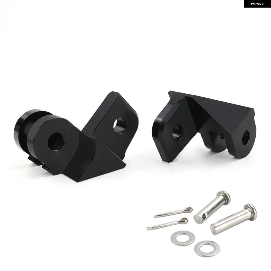 並行輸入品 ホンダ ブラックバード ライダー フットペグ ローダウン キット マウント アルミ CBR1100XX VFR800 VFR1200F CBR600F 6063-T6 | ブランド登録なし | 03