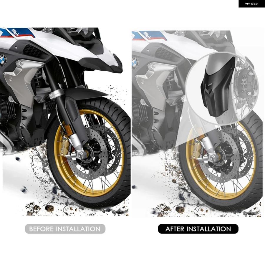 並行輸入品 BMW LC ADV用リアフロントフェンダー マッドガード アドベンチャーフェンダー オートバイ パーツ R1200GS R1250GS 2013-2022 | ブランド登録なし | 10