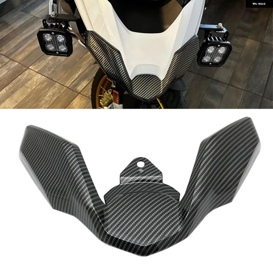 並行輸入品 BMW LC 2018-2023用 カーボン調フロントビーク フェアリング ホイールエクステンダー カバー R1250GS R1200GS | ブランド登録なし