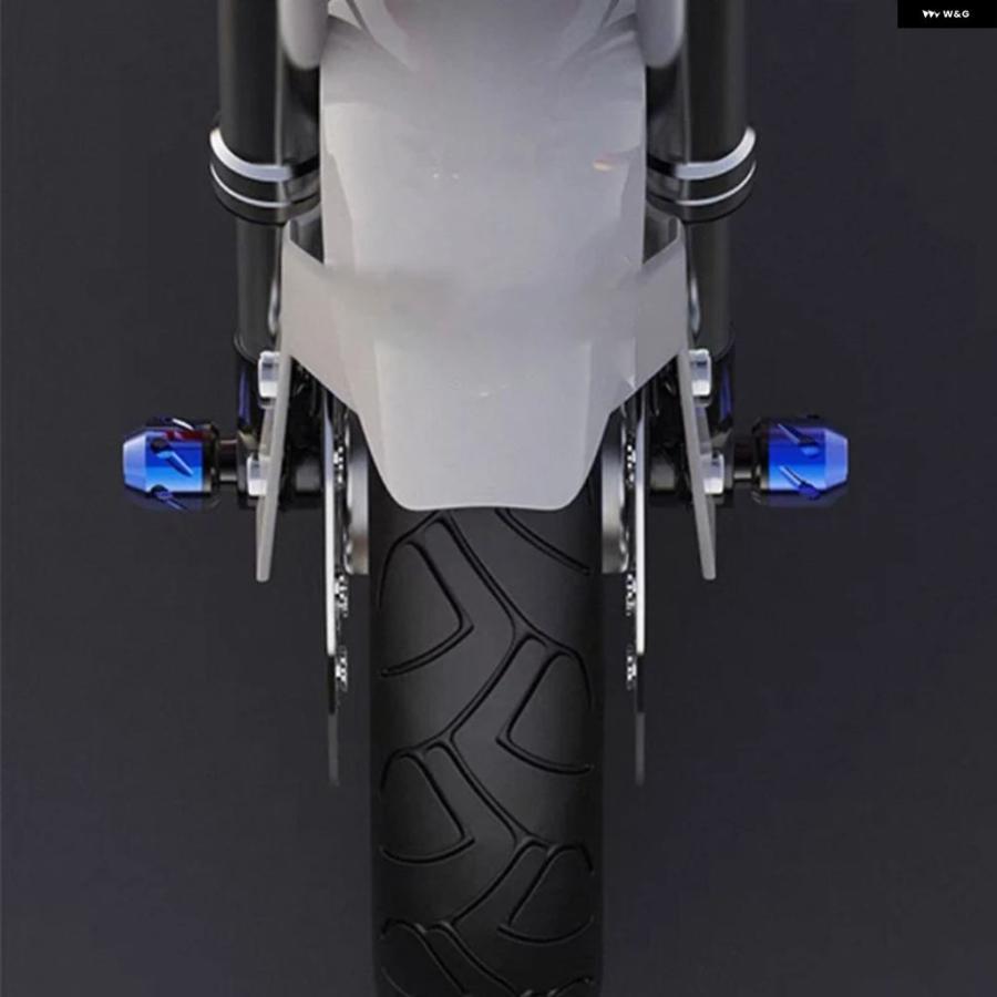並行輸入品 オートバイ フロントサスペンションカップ フレーム スライダー 全 アルミ 防止カップブレーキ プロテクター 1ペア | ブランド登録なし | 06
