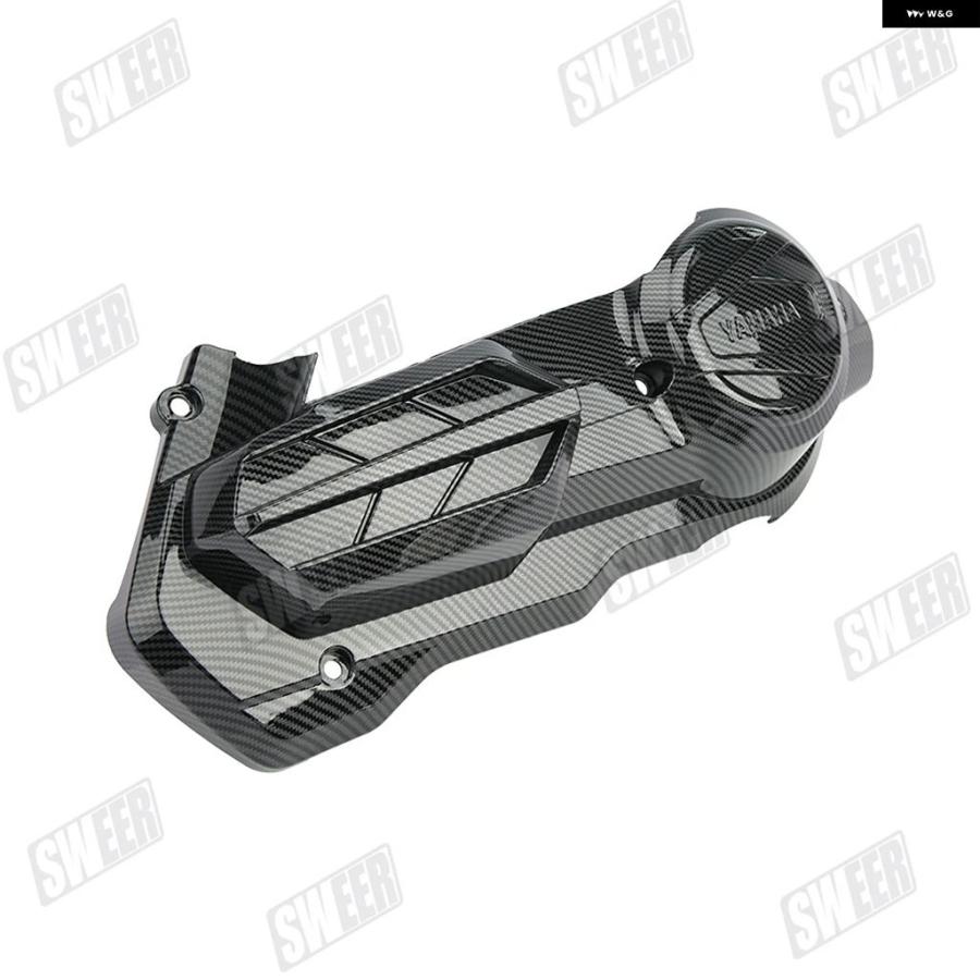 並行輸入品 ヤマハ 左 エンジン 吸気 カバー 対応 カーボン バイク トランス ミッション NMAX125 NMAX155 2020-2025 | ブランド登録なし | 03