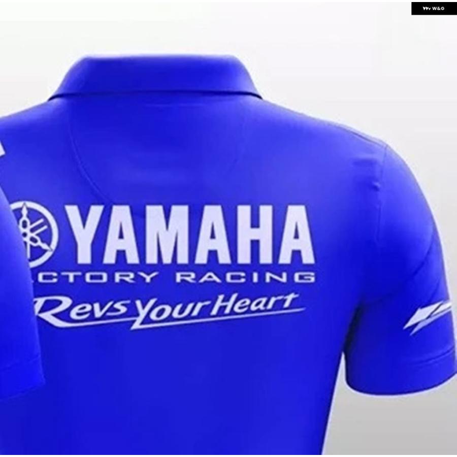 並行輸入品 ヤマハ バイク レーシングチームポロシャツ限定レーシング バージョン MXGPオフロードライディング半袖会場ユニフォームワークシャツ | ブランド登録なし | 04
