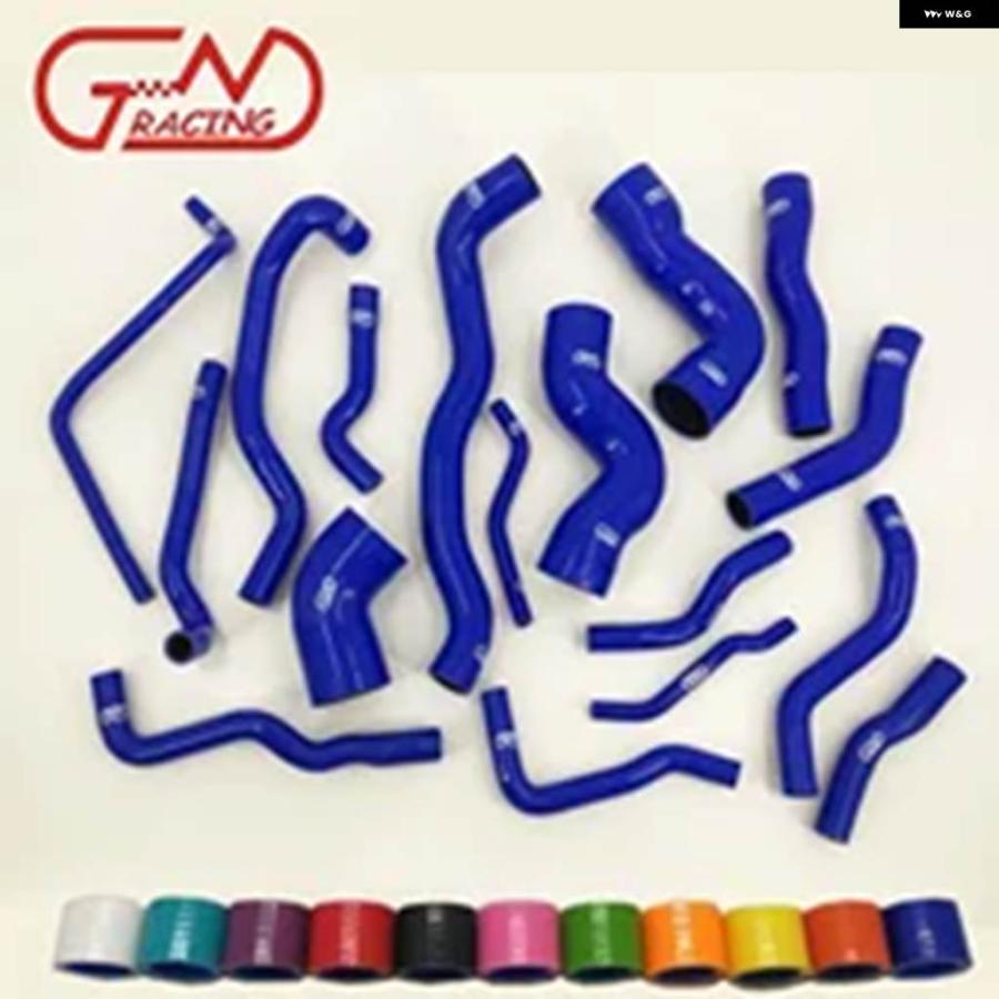 並行輸入品 2008-2014 VW GOLF MK6 GTI 2.0 ターボ シリコン インタークーラー ヒーター ホース キットの画像