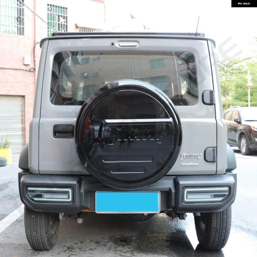 並行輸入品 車用スペアタイヤ トリム カバー 車用 トリム ジムニー 第4世代 JB64 JB74 2019-2024年式 スペアホイールカバー