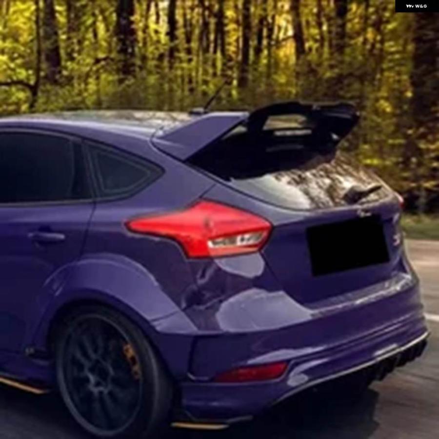 並行輸入品 フォード フォーカス RS スポイラー 2012 - 18 ABS リア トランク リップ スポイラー トップウィングの画像