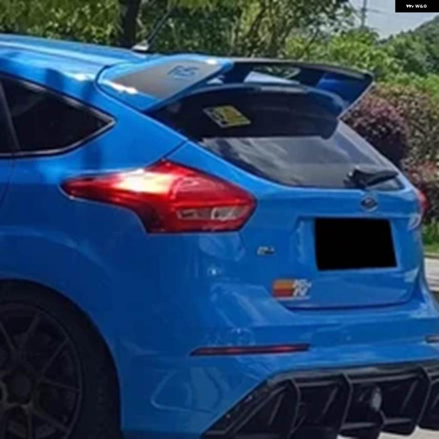 並行輸入品 フォード フォーカス RS スポイラー 2012 - 18 ABS リア トランク リップ スポイラー トップウィングの画像