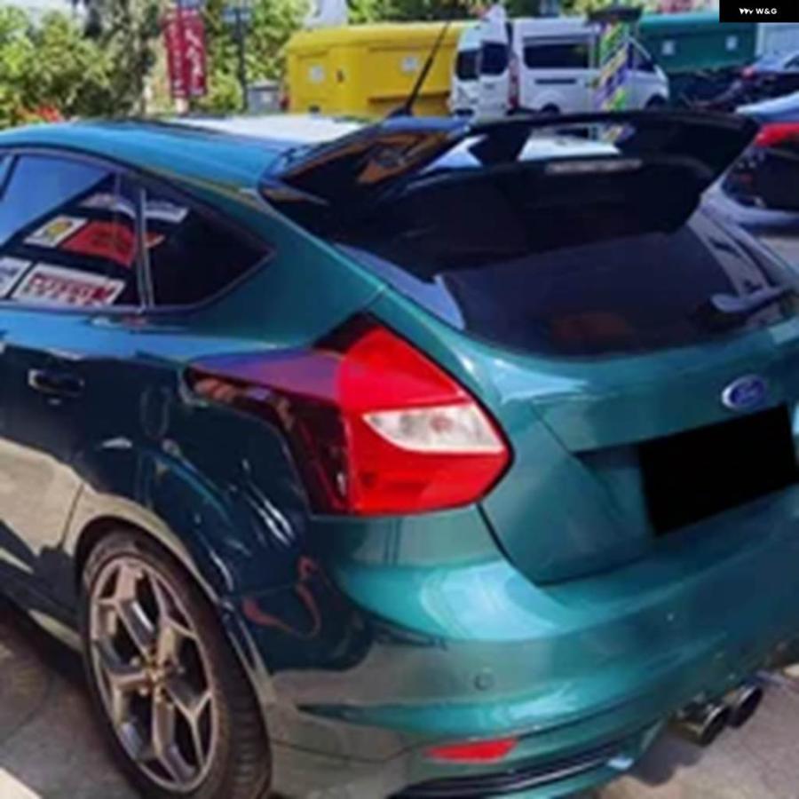 並行輸入品 フォード フォーカス RS スポイラー 2012 - 18 ABS リア トランク リップ スポイラー トップウィングの画像