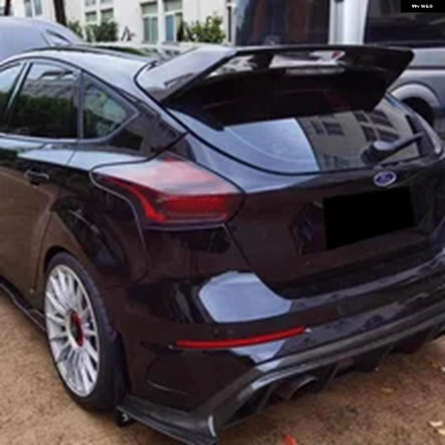 並行輸入品 フォード フォーカス RS スポイラー 2012 - 18 ABS リア トランク リップ スポイラー トップウィングの画像