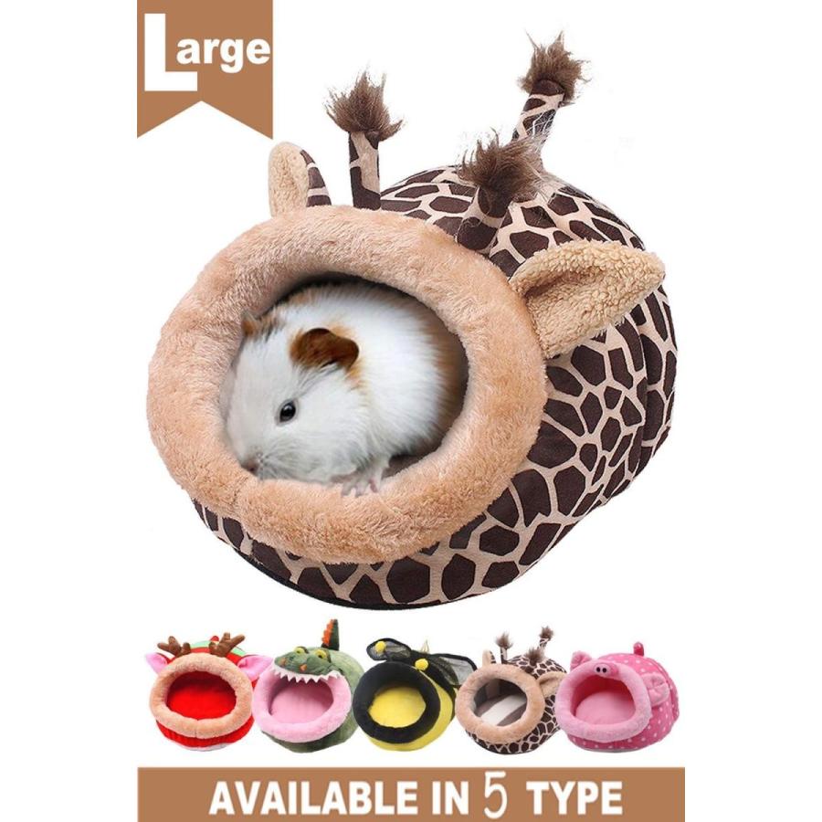 ハリネズミ ハウス Janyoo 小動物用ハウス ハリネズミ ハムスター モルモット チンチラ フェレット ラット 暖かいベッド 取り外し可 Archangelbrow Com