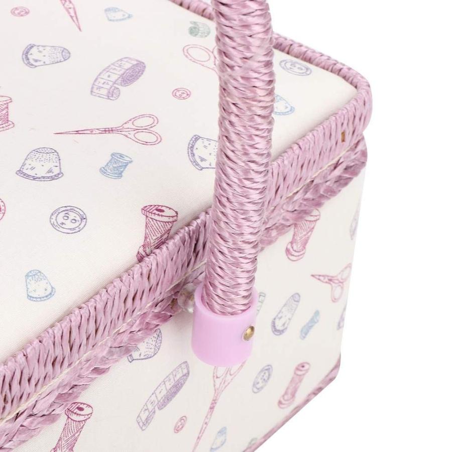 裁縫箱 ソーイングボックス 裁縫セット 260 調整可能 二層収納 手芸用 Www Nlqp Com