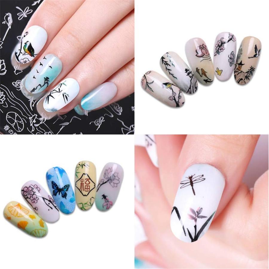 春の歌 スタンプネイルプレート 7枚セット ネイルプレート 和柄 花 蝶 ユニコーン フルーツ クリスマス 紅葉 猫 ペット スタンピングプ 000 Sawazoom 通販 Yahoo ショッピング