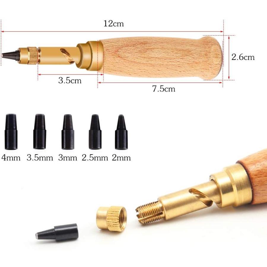 完売 道具 レザークラフト サイレント 菱目打ち 目打ち 3種 線形 穴あけ工具 静か 音を立てない サイレント レザークラフト ツール 革細工 初心者 Www Threeriversofs Com
