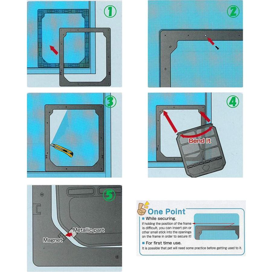 高品質新品 タカラ産業 網戸専用 犬猫出入り口 Lサイズ 中型犬用 Pd3742 Cisama Sc Gov Br