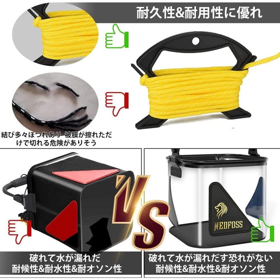 バッカン 釣り バケツ 透明 水汲み みずくみバケツ 釣り 折りたたみバケツ Nedfoss 釣り バケツ 活かし 10l 魚観察できるバケ Sawazoom 通販 Yahoo ショッピング